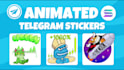 do telegram animated stickers for your crypto meme coin