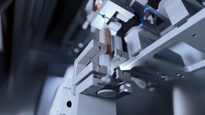 create 3d industrial animation industrial product visualization animation video