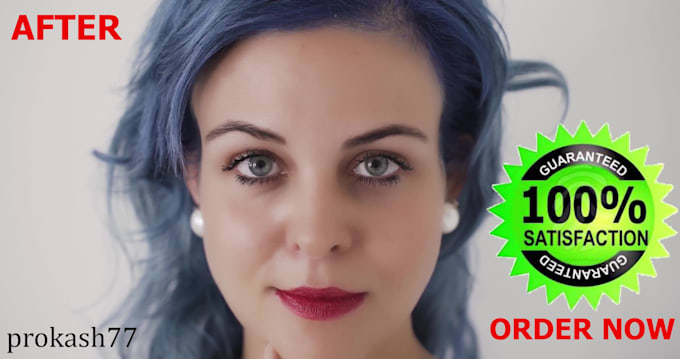 do skin retouching, skin smoothing professionally in videos