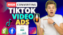 create tik tok video ads, dropshipping ads,and viral tiktok ads