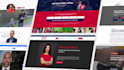 create political election or nonprofit charity campaign website