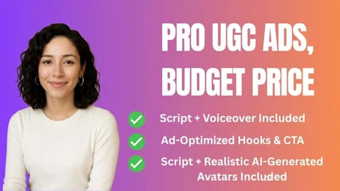 create ai ugc dropshipping and facebook ads