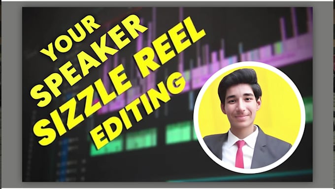 edit your speaker reel editing in 24 hours for any platform