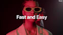 do awesome fast stomp typography video