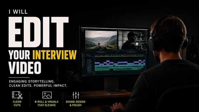 edit your interview video