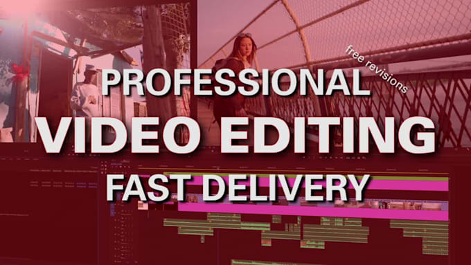 do fast premiere pro video editing 12 hour delivery