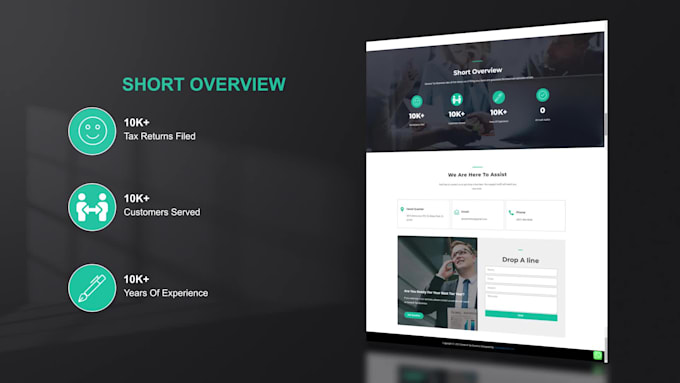 create a unique website promo and presentation video