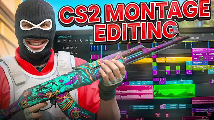 edit a cinematic counter strike 2 montage