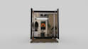 model and render 3d shipping container homes, shops, cafe