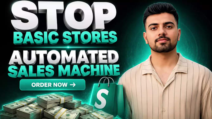 design and develop a custom shopify store with ai automation