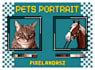 create pixel art portrait of your pet only 24 hours