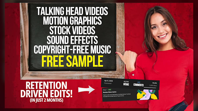 do professional talking head and vsl video editing
