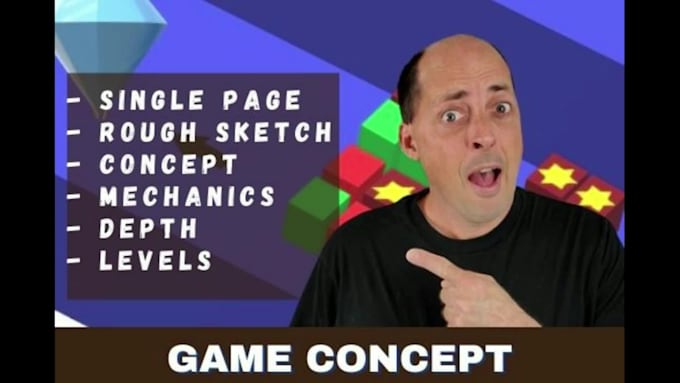Create 2 game concept ideas 1 page each by Mikepurdy1234 | Fiverr