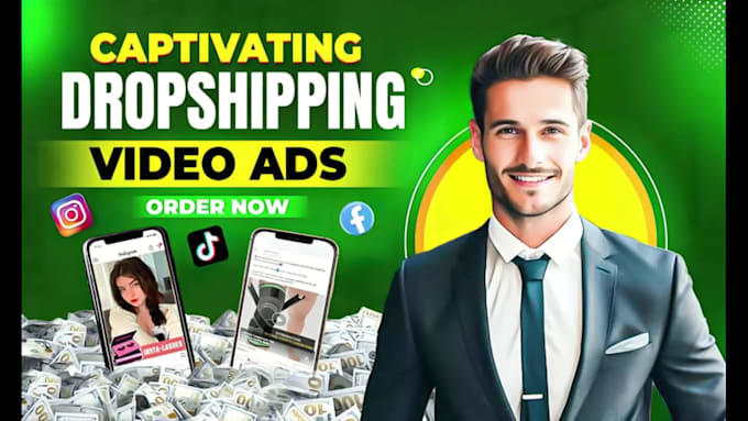 create branded facebook video ads for dropshipping products