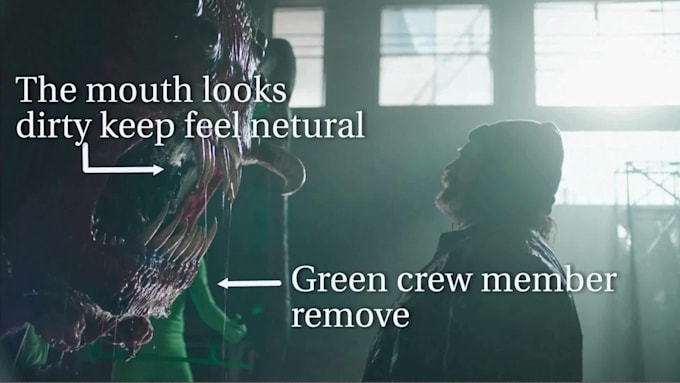 do vfx cleanup, wire and rig removal, object removal