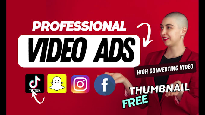 create attention grabbing tiktok,fb short video ads