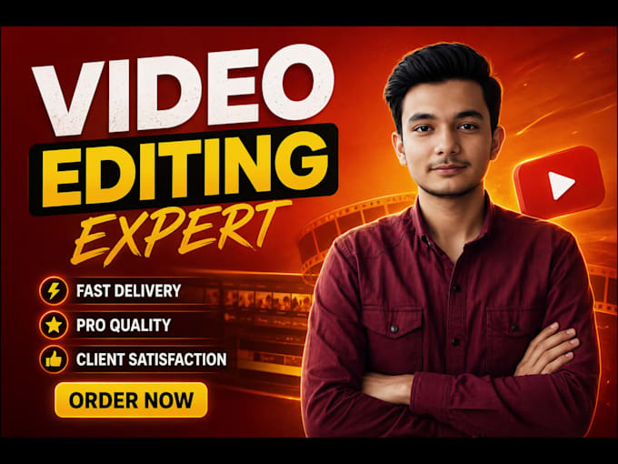 edit youtube videos, reels and tiktok videos