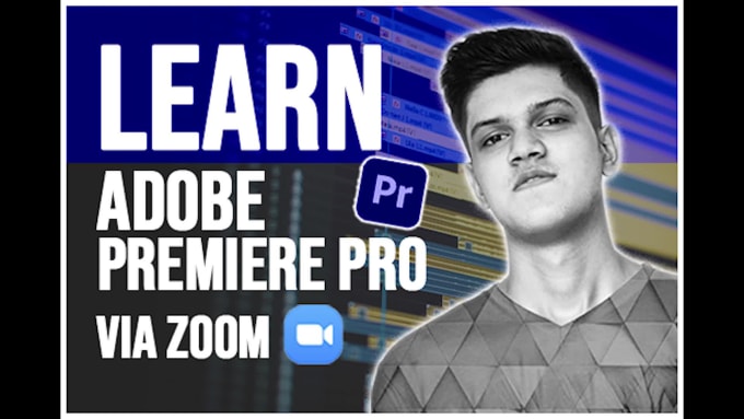 Teach video editing in adobe premiere pro via zoom by Hassnainikram ...