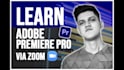teach video editing in adobe premiere pro via zoom