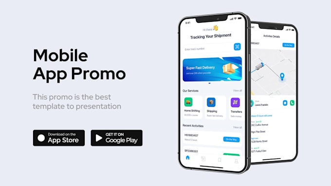 create mobile app promo video, website explainer and game demo video ad