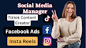 create viral tiktok videos, instagram reels, and facebook ads