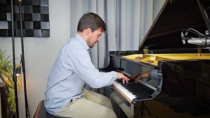 be your pianist on keyboard or real grand piano
