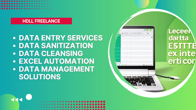 do quick excel data entry services for small tasks