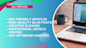 write SEO friendly articles, content, and creative slogans