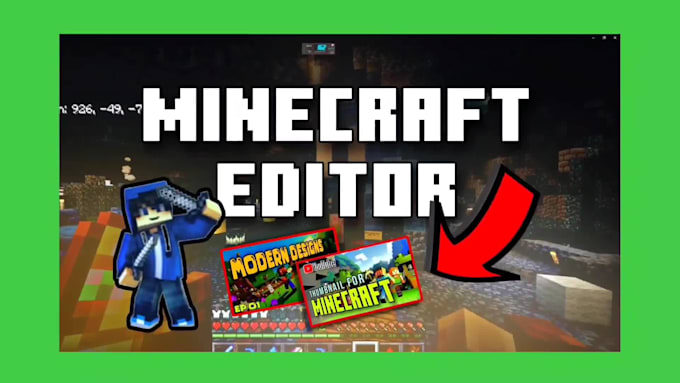 be your professional gaming video editor for minecraft