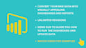 create professional power bi dashboards and power bi reports