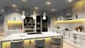 design your kitchen interior space with 3d modeling and rendering