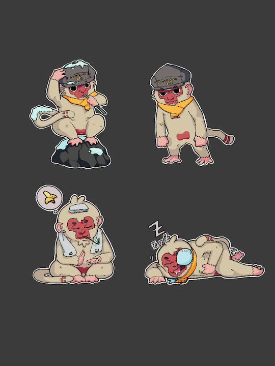create a charming mascot illustration for your brand