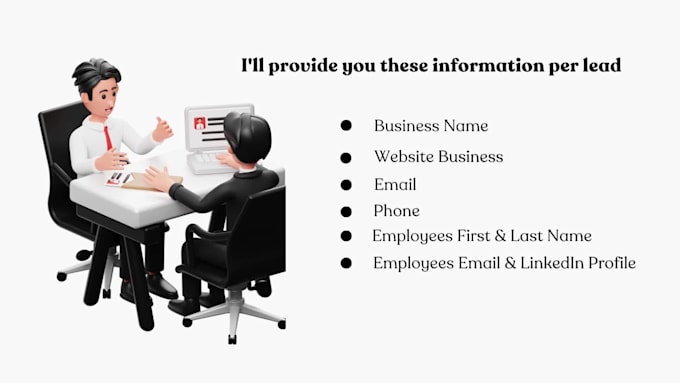 do lead generation and list building for you