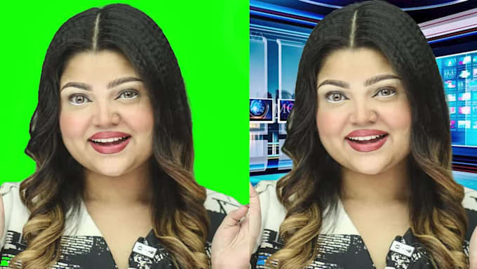 remove green screen background