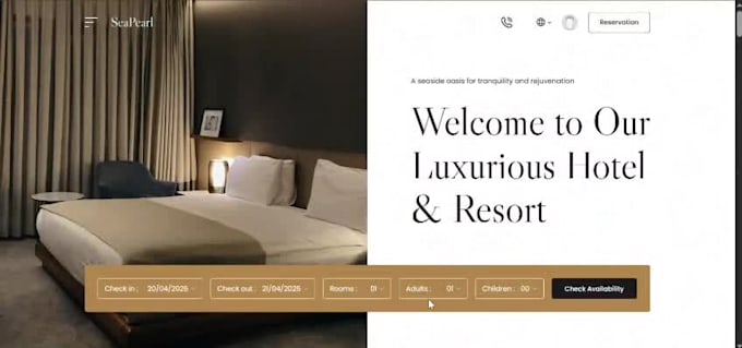 provide hotel software with hotel website booking system and restaurant system