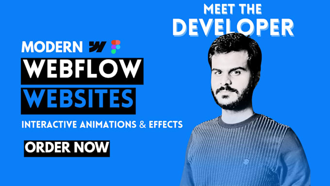 be webflow developer to develop killer webflow website, expert webflow animation
