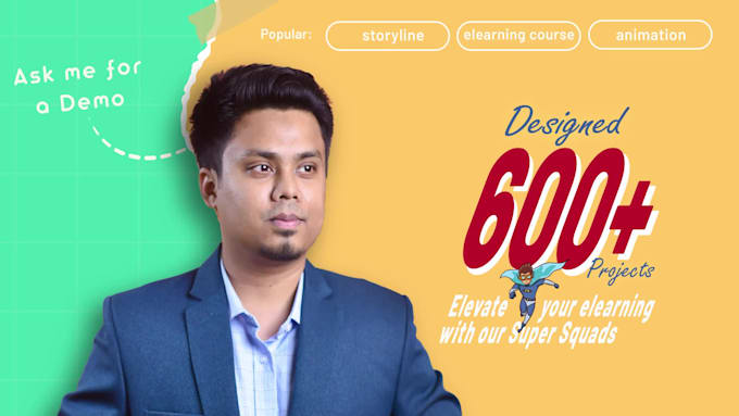 design highly engaging elearning course in storyline and rise 360