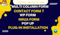 do customize contact form 7 for your wordpress site