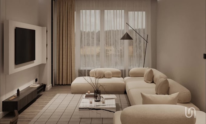 do interior design rendering