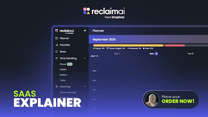 create a saas explainer video or product demo video