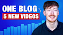 turn blogs, articles and scripts into presenter led videos