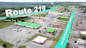 do real estate video editing with google earth vfx map animation