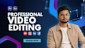 do professional youtube video editing, video editor