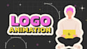 create a custom 2d logo animation and motion graphics