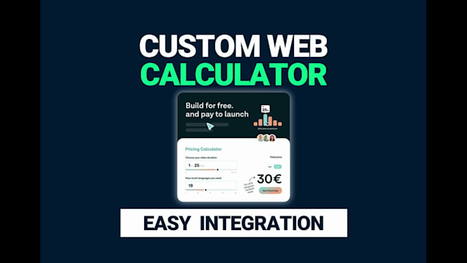 build a custom web calculator for your business