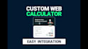 build a custom web calculator for your business