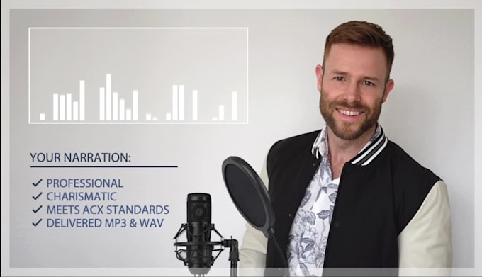 professionally voice your audiobook, podcast, youtube video