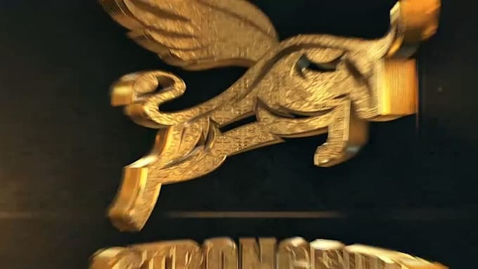 do epic cinematic luxury 3d logo reveal intro