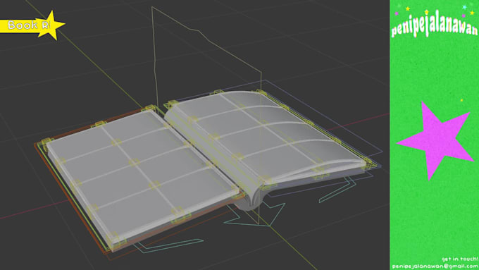 do 3d rigging for your props, vehicle, set, etc in blender