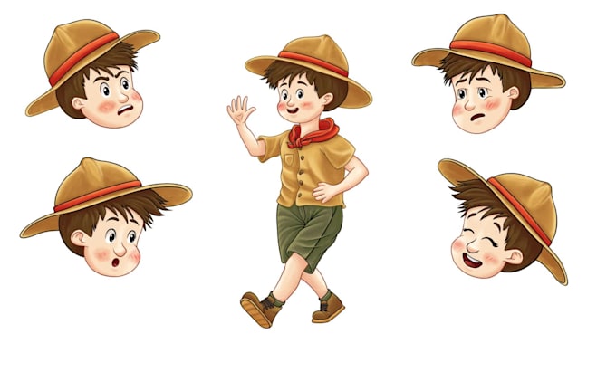 design your character for your children book